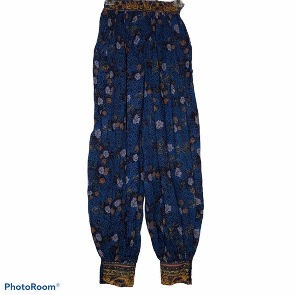 Free People Pants - Free People Floral Bohemian Harem Pants